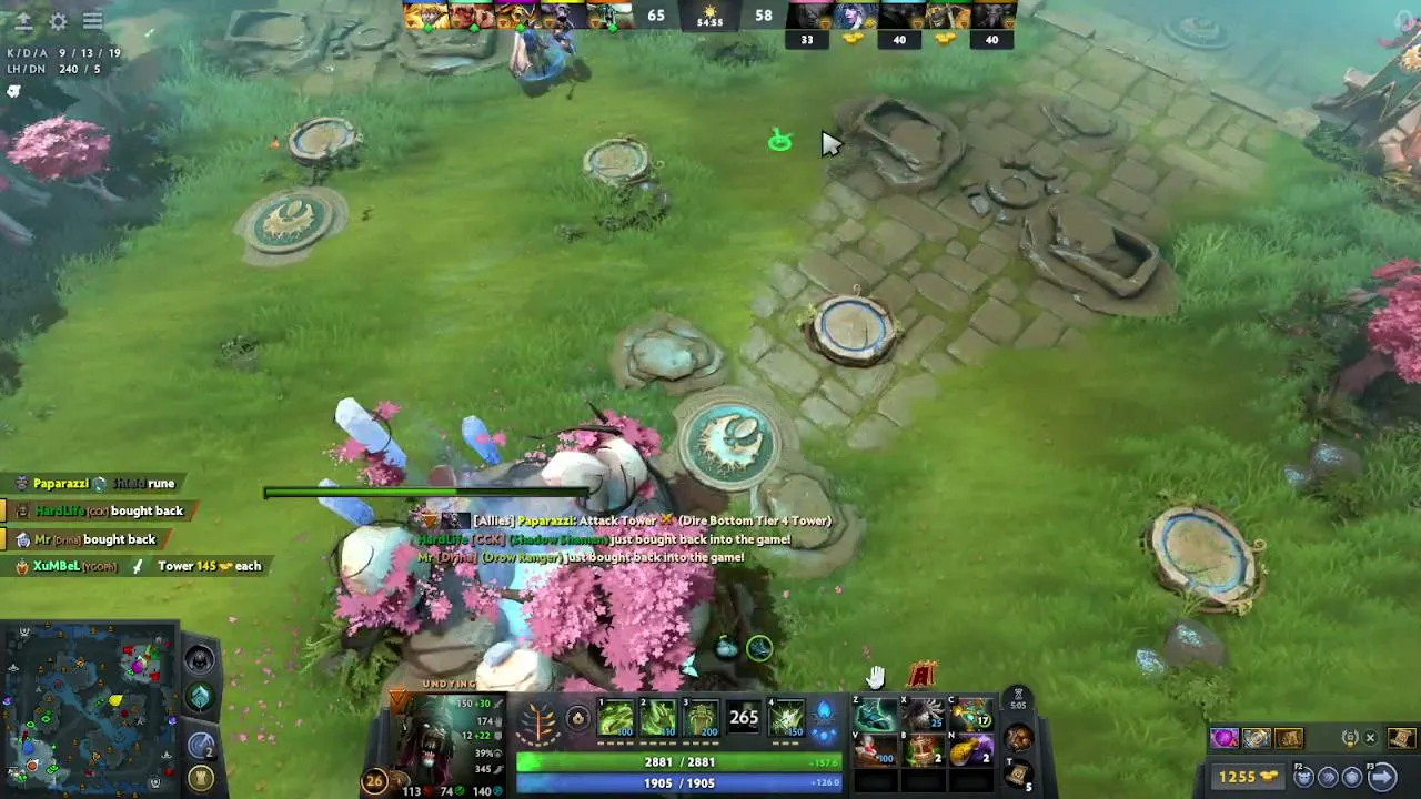 Dota session