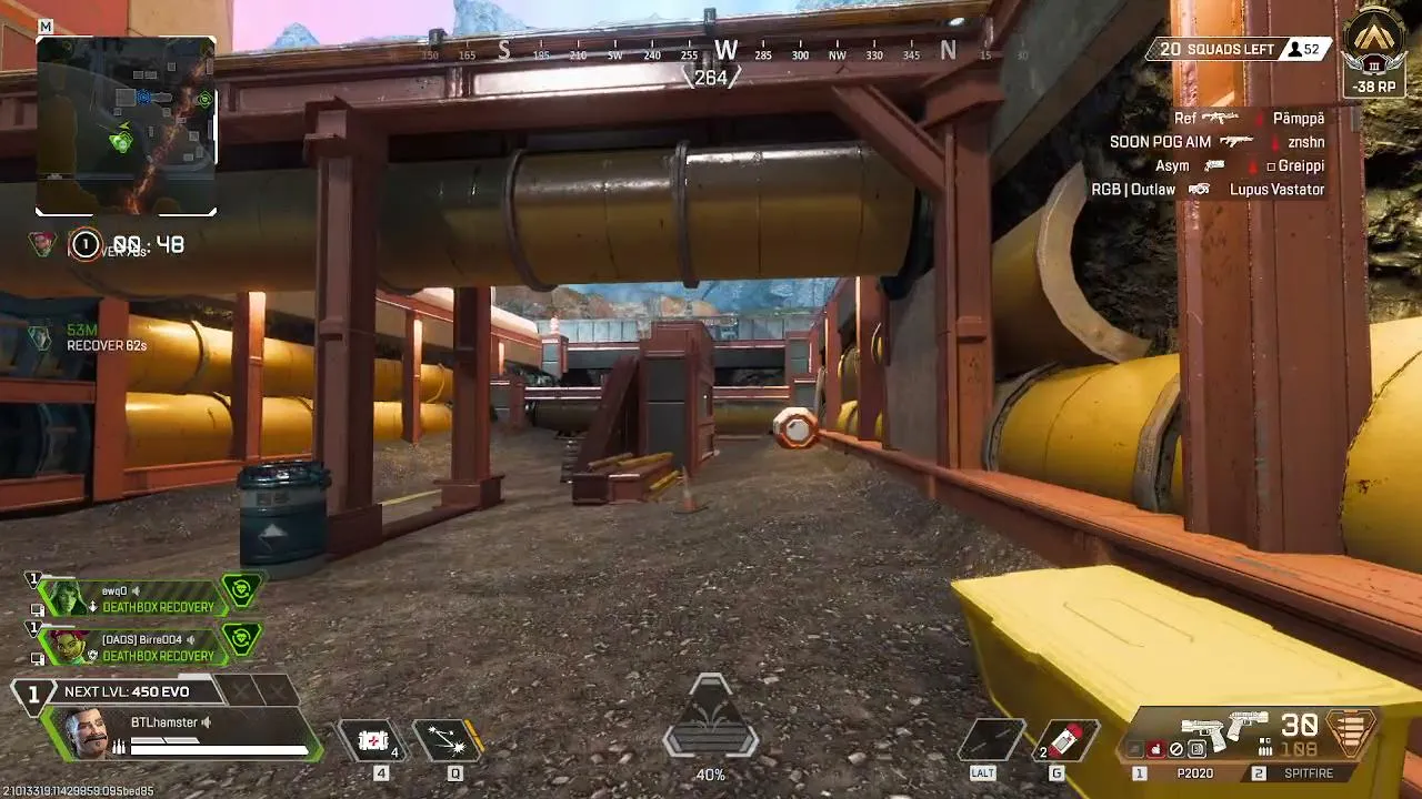 Apex legends session