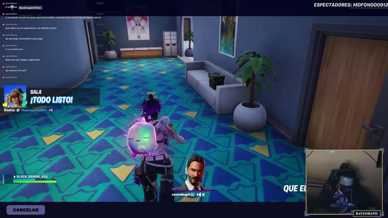 Fortnite y después no sé w