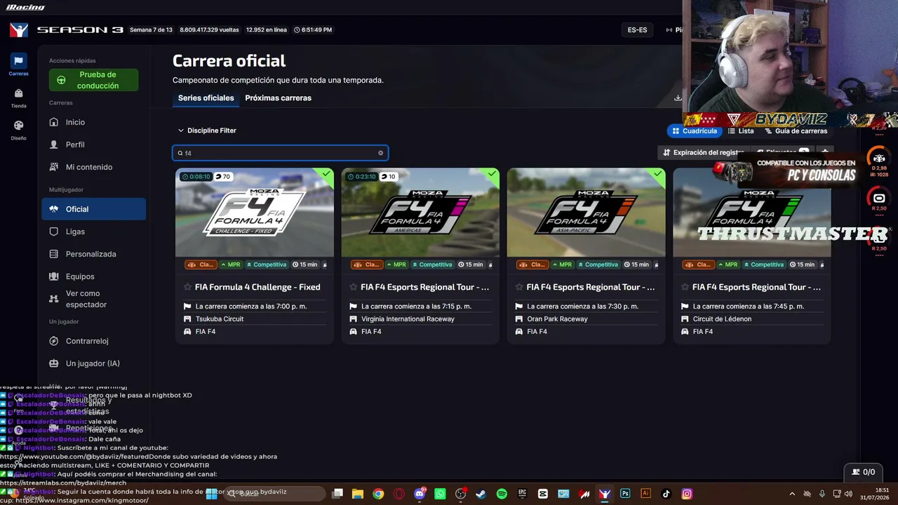 ROAD TO CLASE C EN F4 Y ROAD TO +1K DE IR | @principality_es family & team