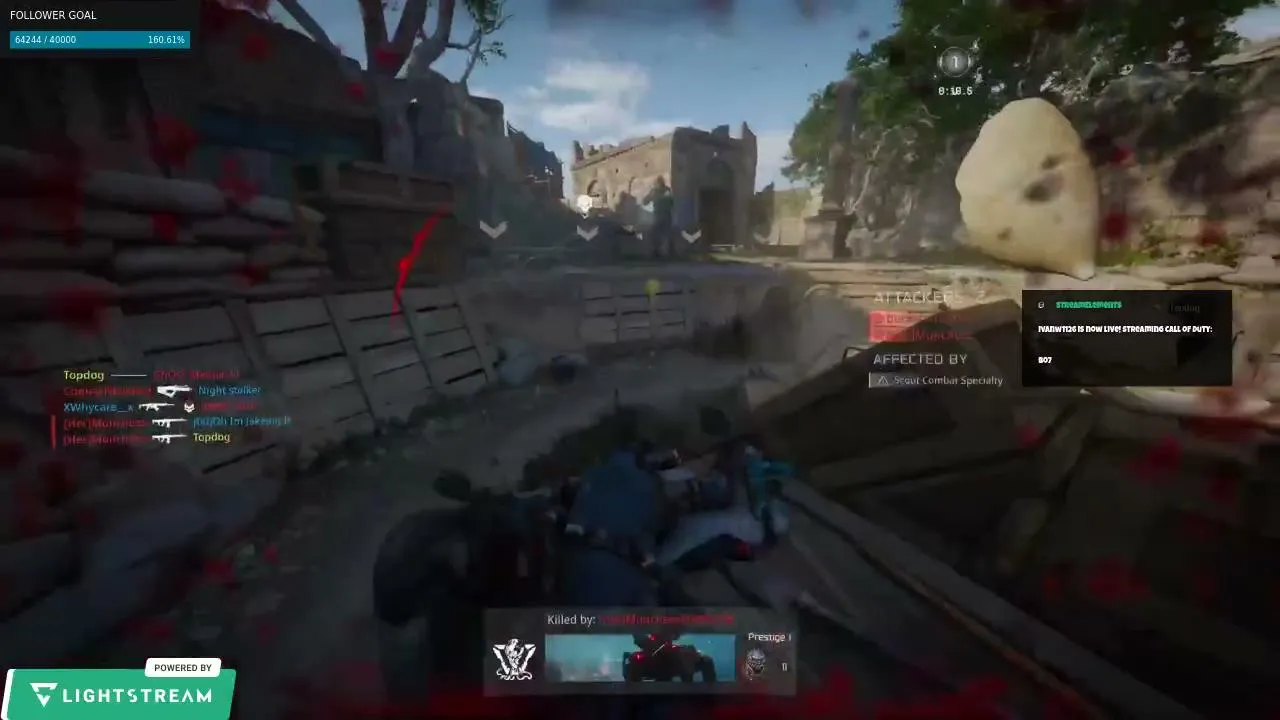 My first stream.