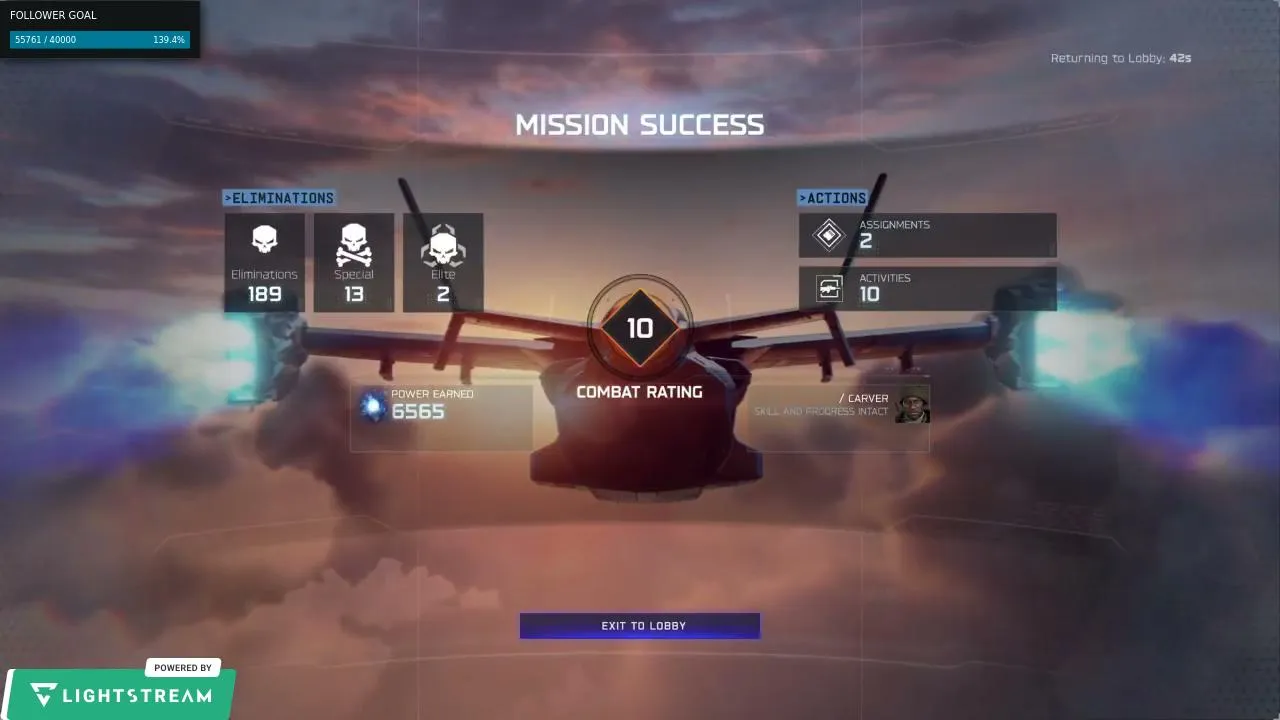 My first stream.