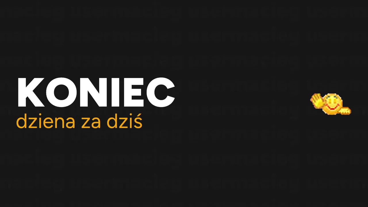 znowu weekend zaraz i znowu praca / voltarz. 1080
