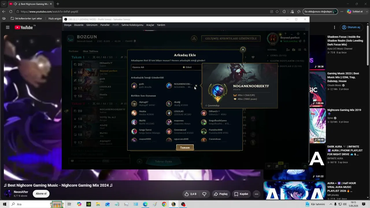 2 ay sonra  ranked