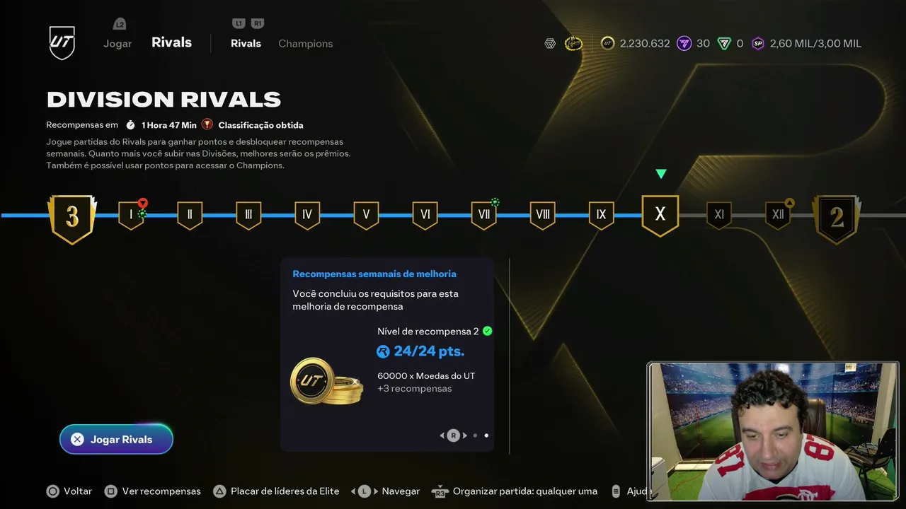 EM BUSCA DA DIVISÃO 1