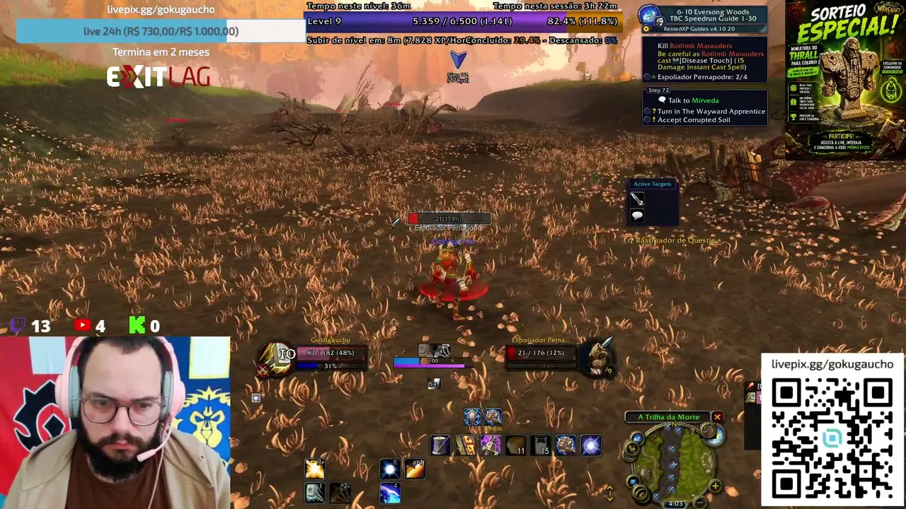 !sorteio de um Thrall em 3D dia 10/08 SOMENTE PARA SUBS - !pix !pokeidle - The burning crusade - Nightslayer