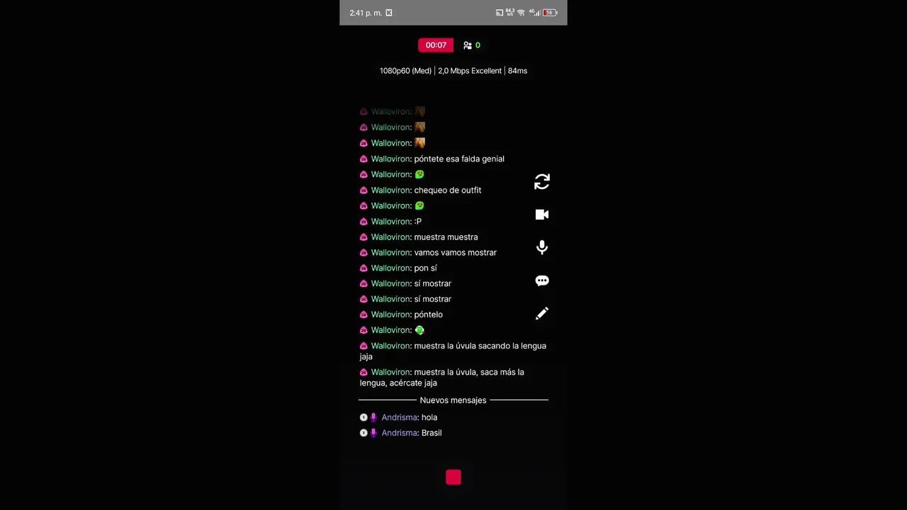 My first stream.