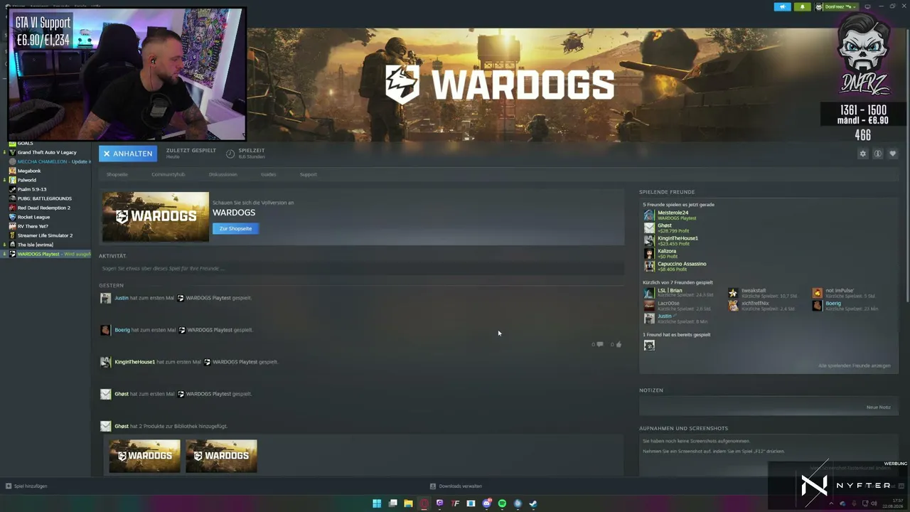 [DROPS] Rein in die Sucht! | Twitch !Bonus▫️!Goals▫️!GtaRP▫️!Nyfter▫️!Prep▫️!Wish▫️#werbung