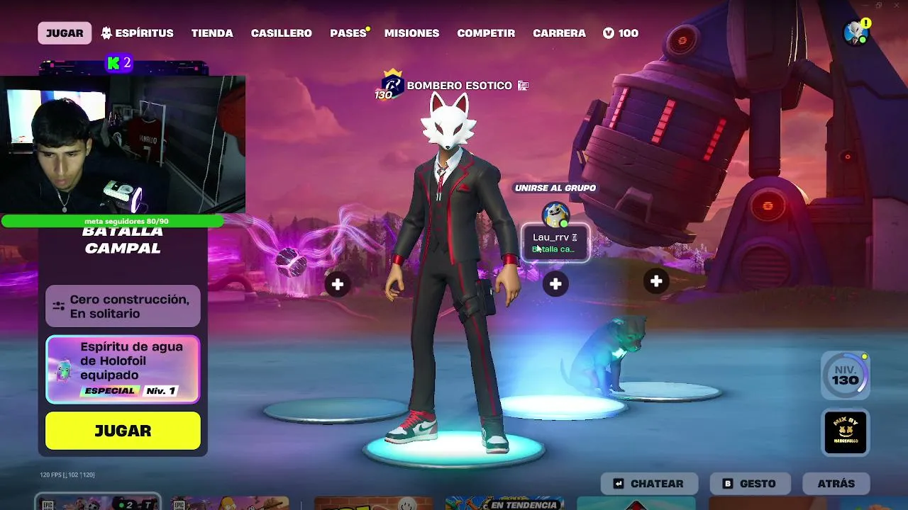 DIRECTO / UN RATITO  HOY MIERCOLES  FORTNITE