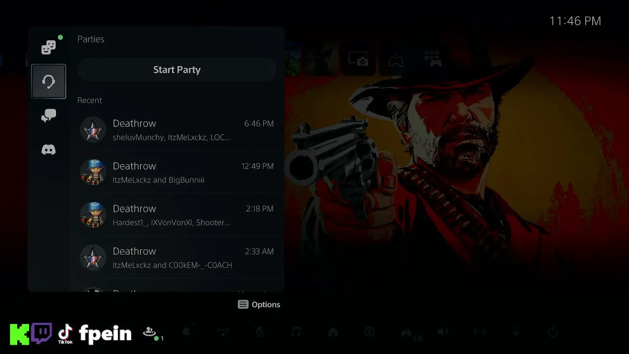 My first stream.