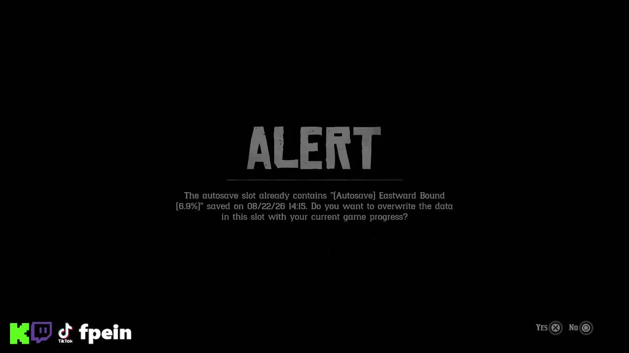 My first stream.