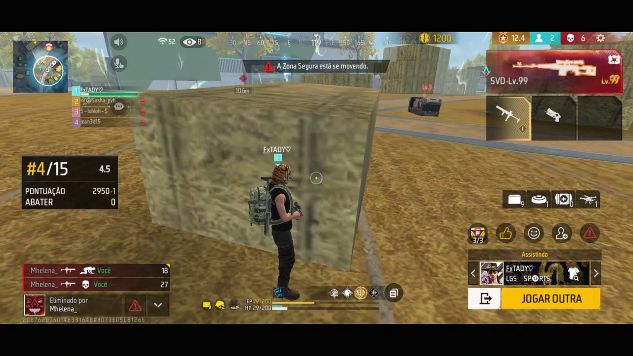 🔥 LIVE INSANA NO FREE FIRE! 😱 SÓ CAPA E MUITA BALA! 🎯 | KICK