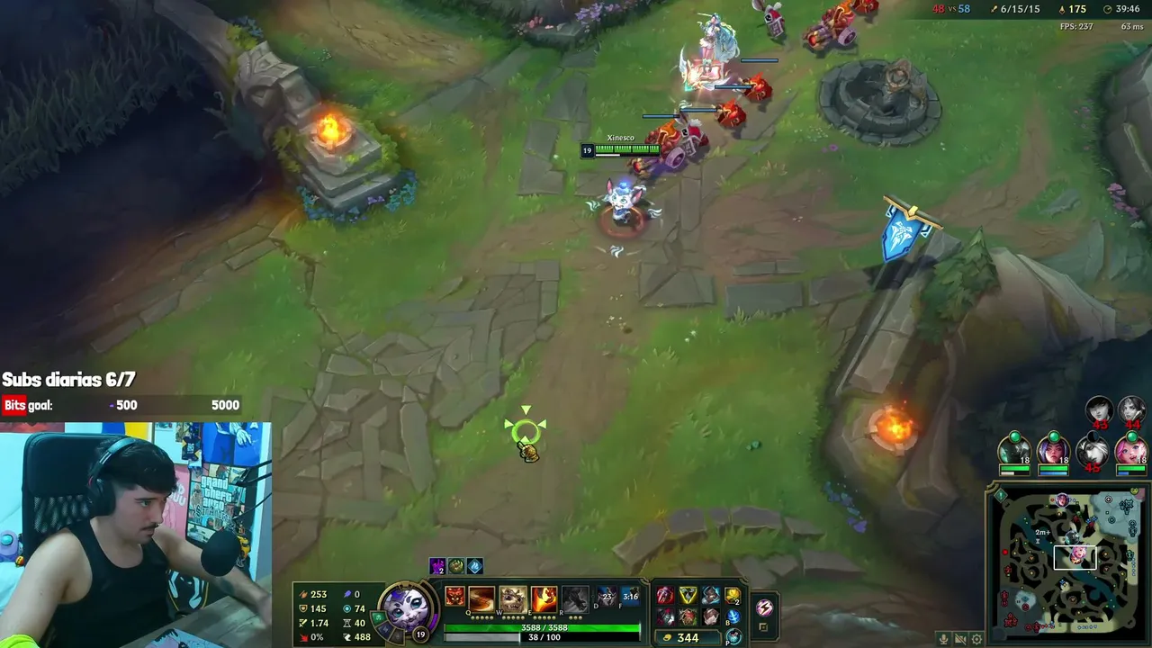 HIGH ELO PLAYER💯 ME SUDAN LAS BOLAS 💯 ACEPTO SUBS 💯 - !mira !sens !rank !paypal