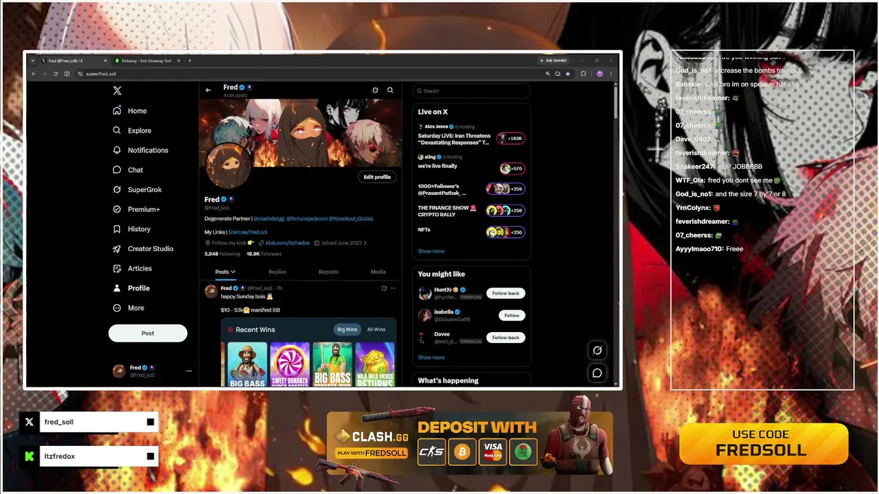SUNDAY STREAM | VIBING OUT!!! | CLASH.GG