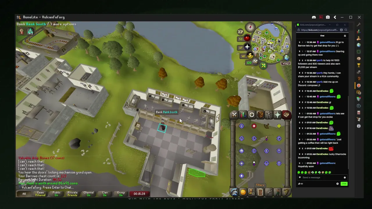 Barrows drops incoming for the GIM (SPOONED)