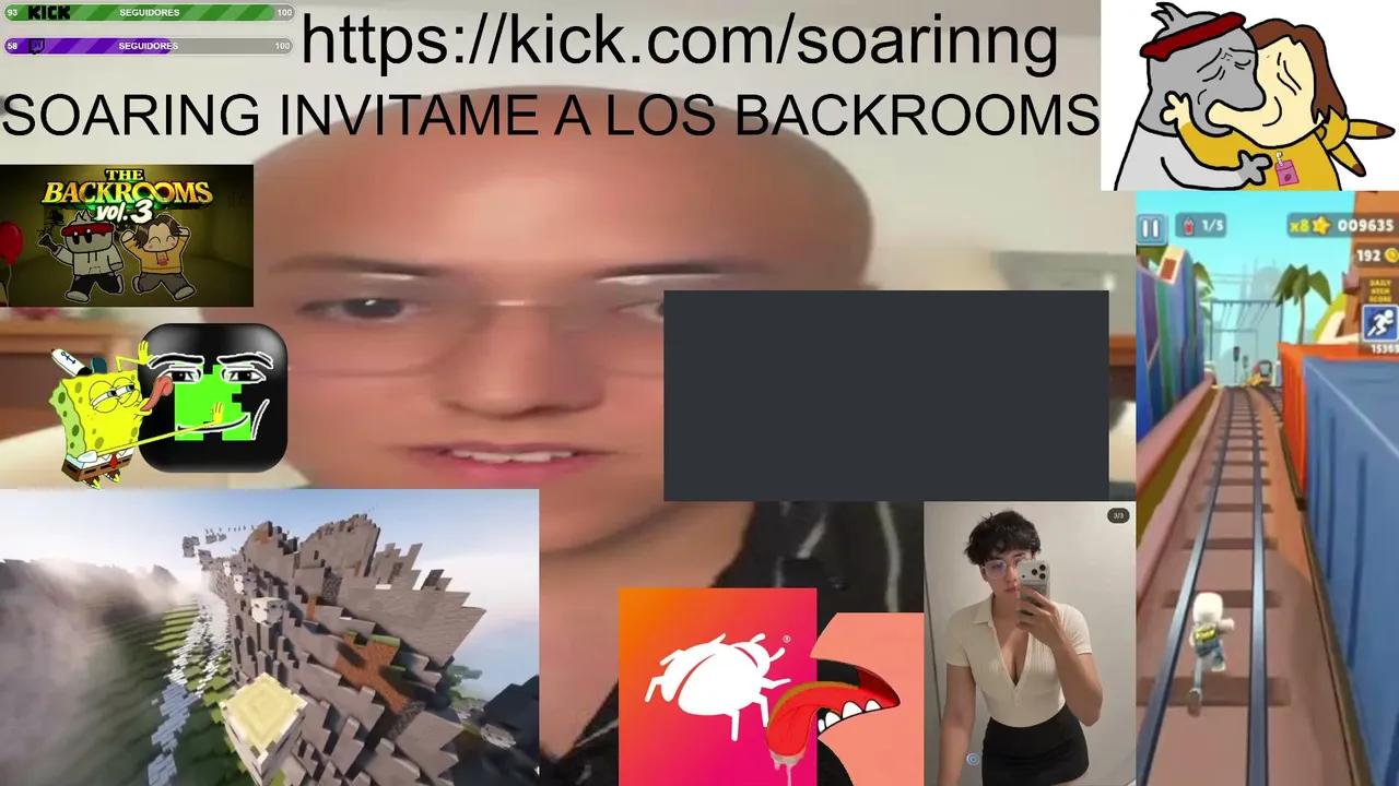Diciendo SOARING 10.000 veces para que me invite a los backrooms| !redes !dc