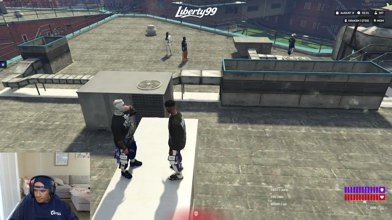 FIVE M CHILLIN! PULL UP!