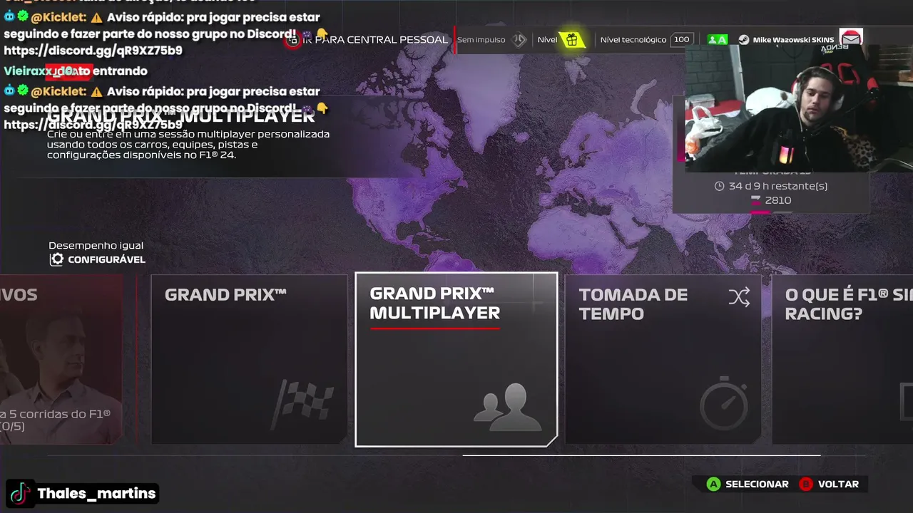 🔥 F1 24 AO VIVO 🏎️ | LOBBY ABERTO — JOGANDO COM A GALERA DA LIVE!