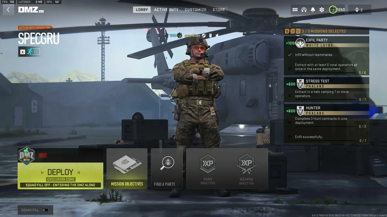 Solo DMZ Live - To Al Mazrah We Go