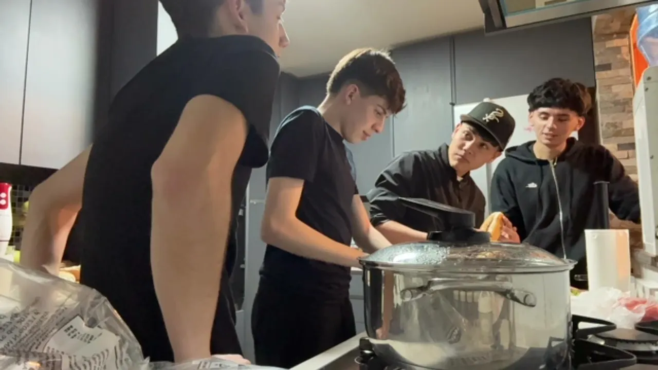 cocinando completos con la 98 gang