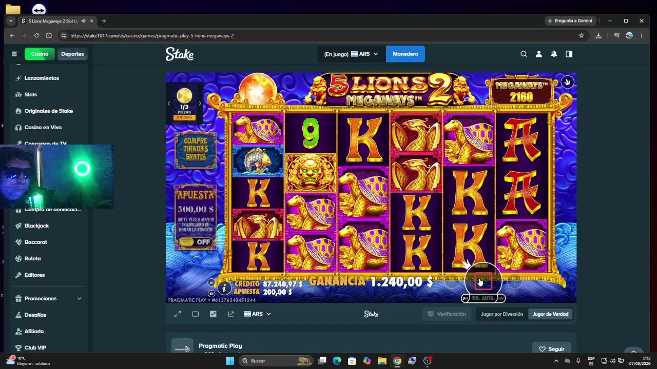 jugando casino