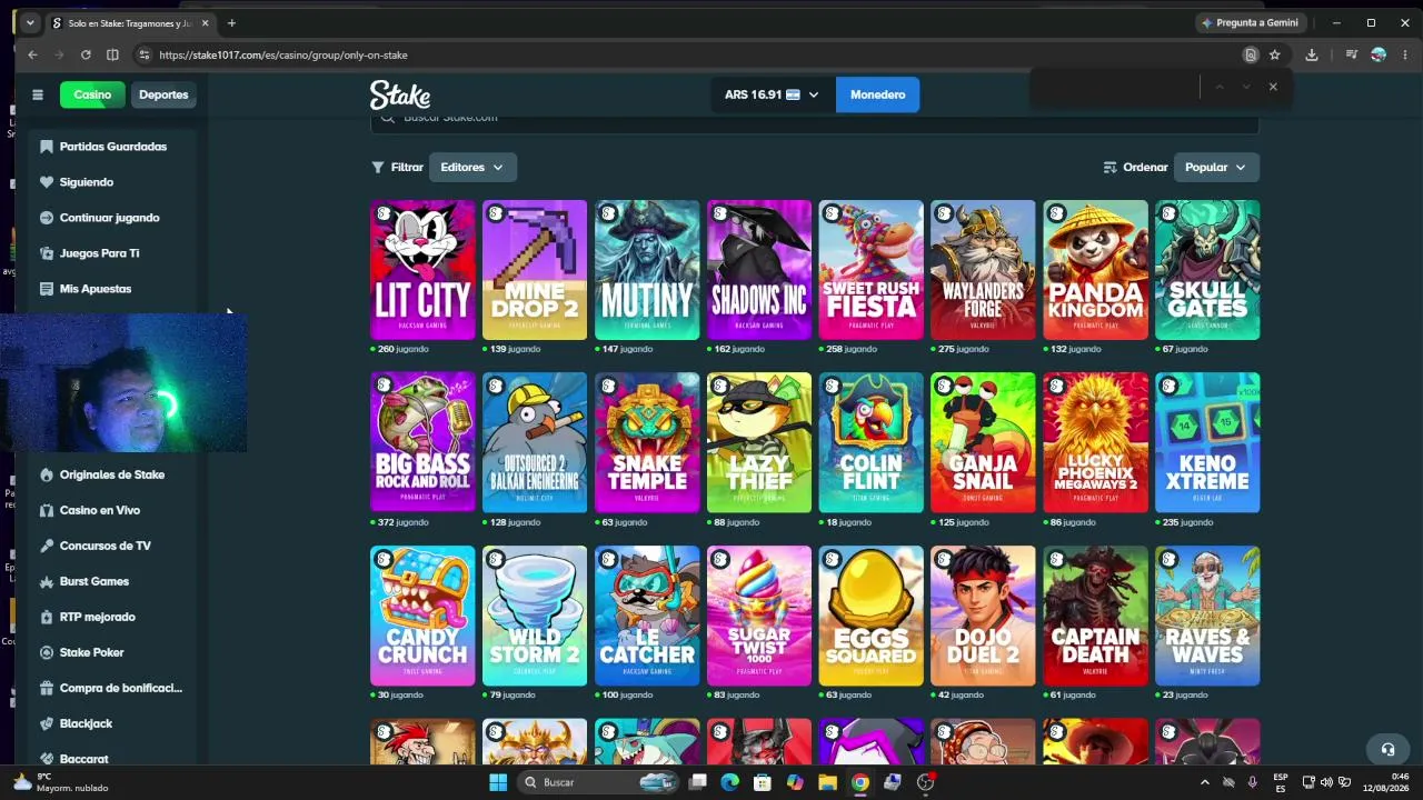 jugando casino