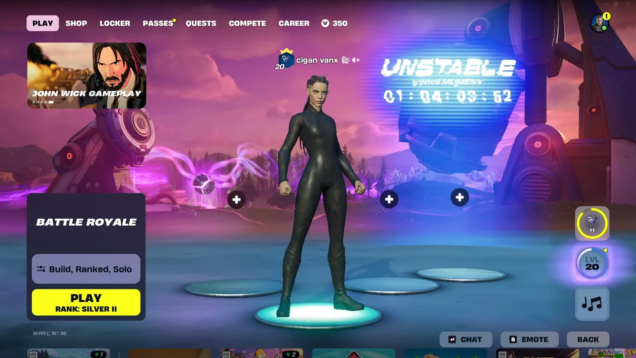 Dneska fortnite road to elite
