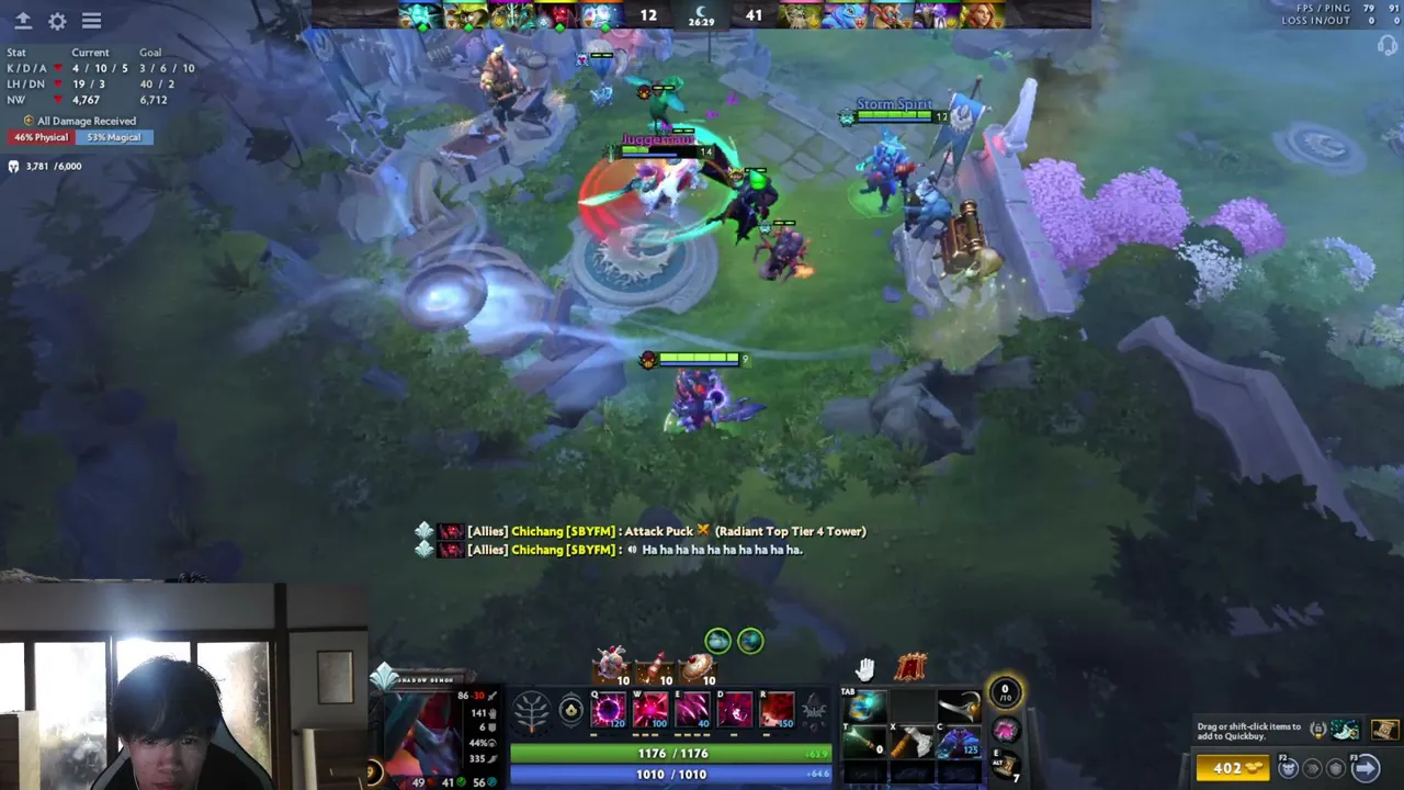 the most calmest player ever