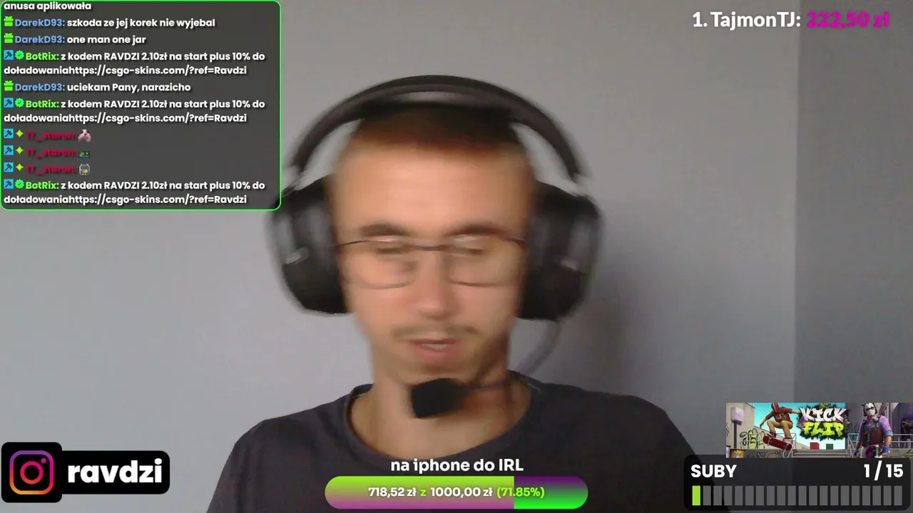 SOBOTA TO JEST TO (!csgoskins KOD RAVDZI)