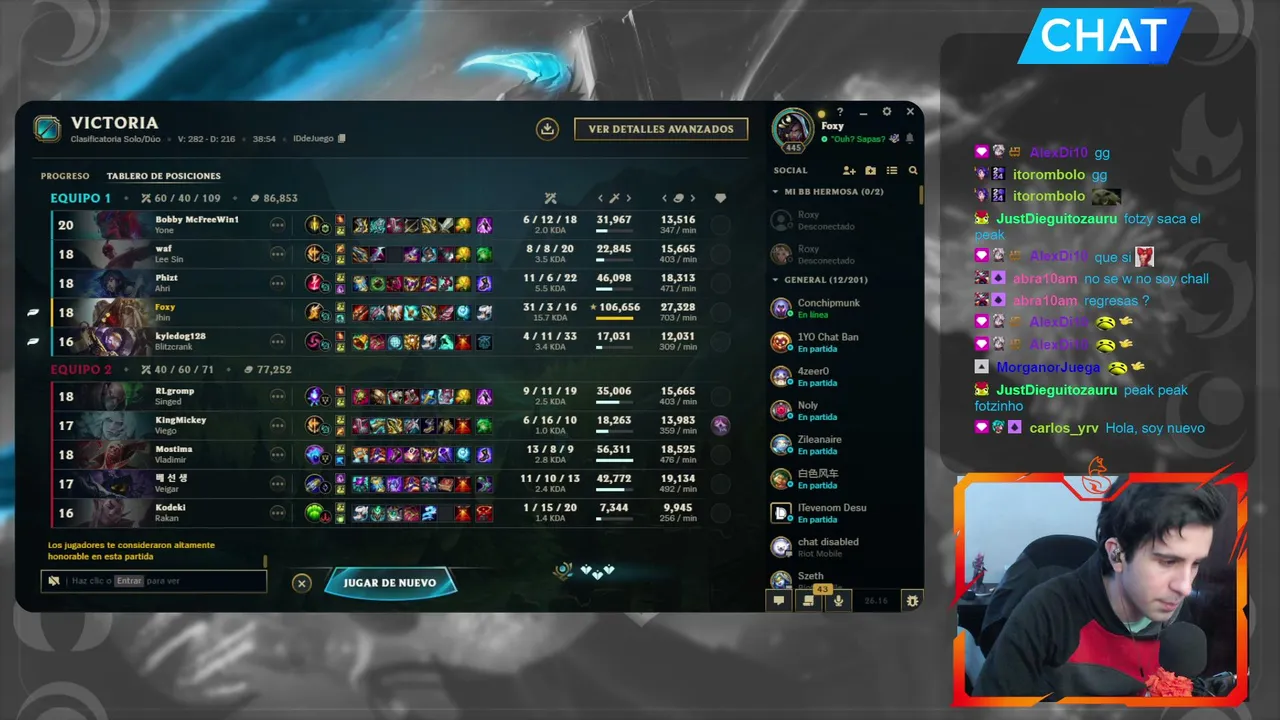 Ranks NA - Challenger ADC 2100 LPS - ADcs y LOCKE ADC - Ver a Foxy? never🤮- !equipo - !Video