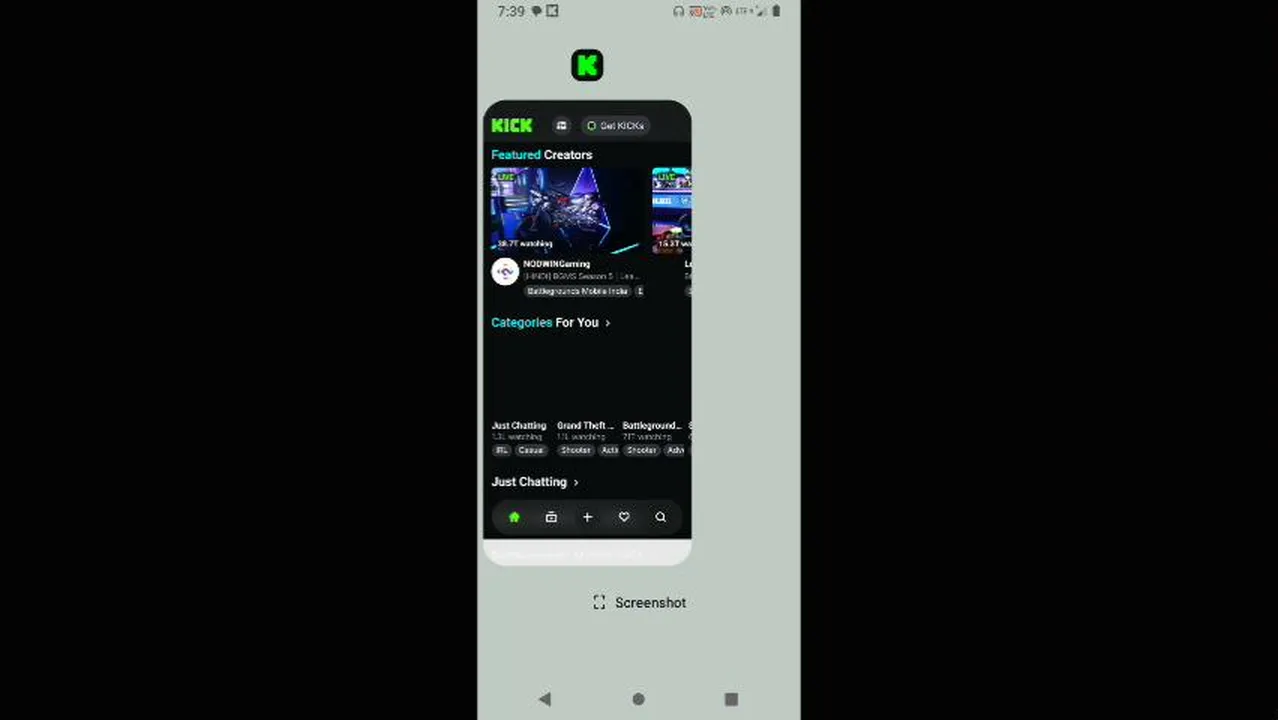 My first stream.