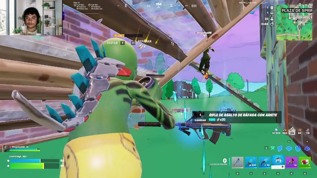 fornite charlando