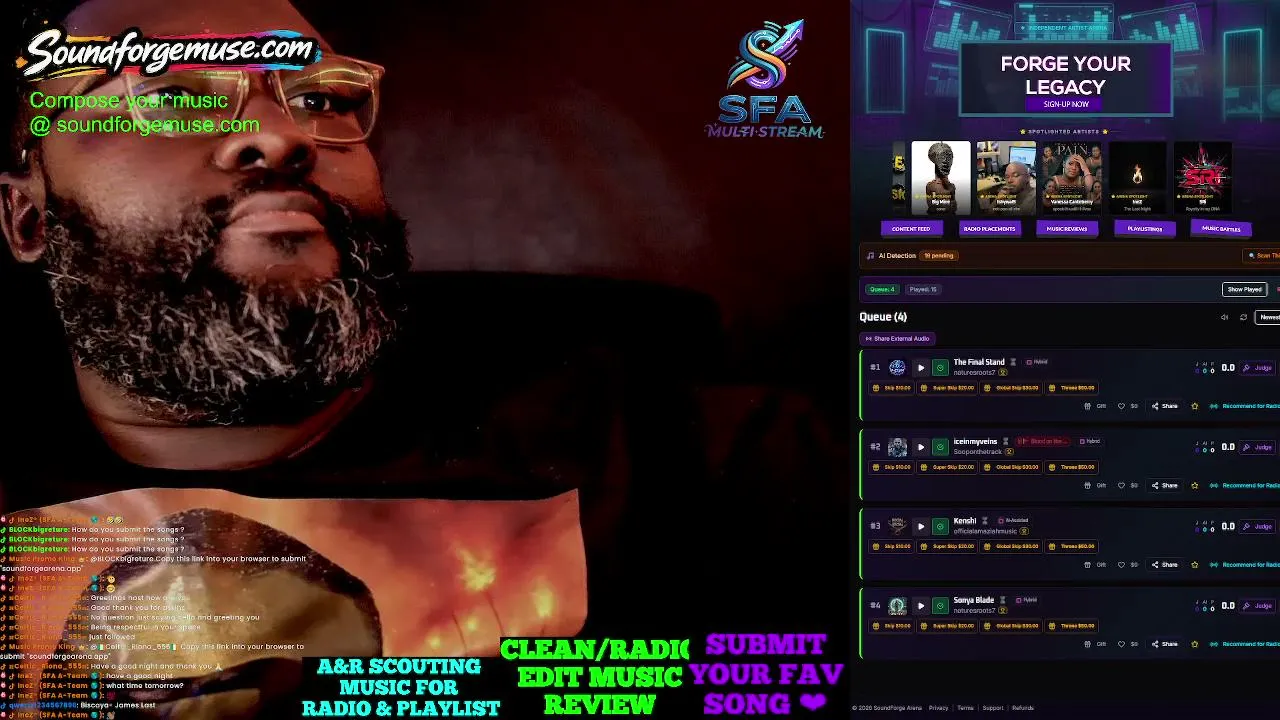 LIVE MUSIC REVIEWS 🔴 Submit Tracks & Beats | All Genres [This stream is for promo purposes only.]