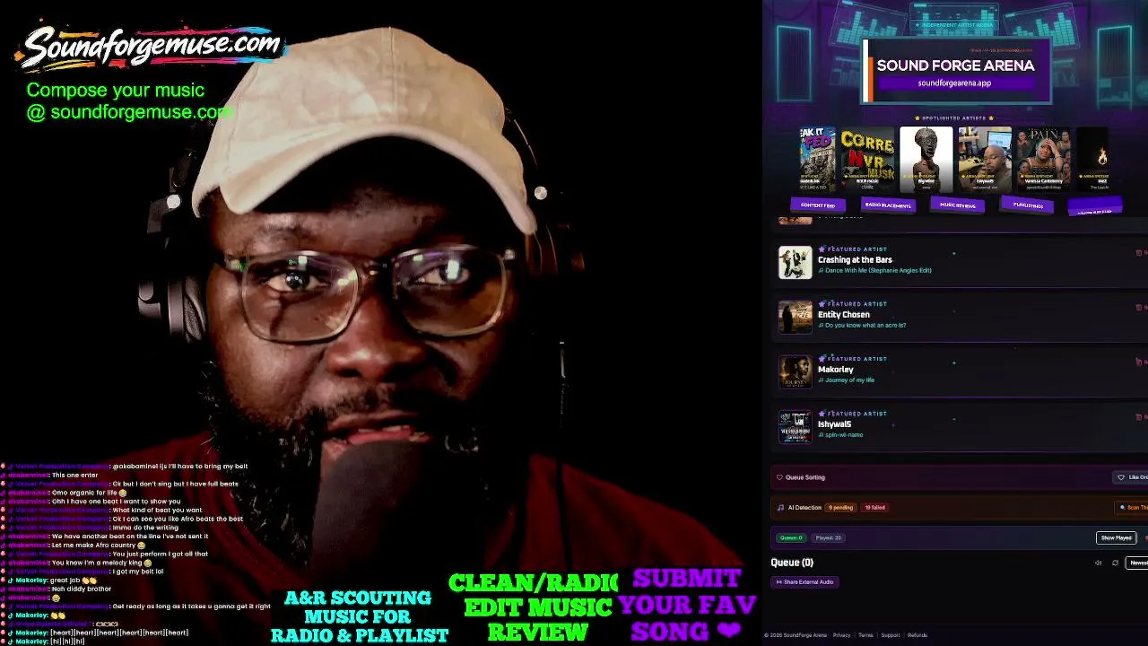 LIVE MUSIC REVIEWS 🔴 Submit Tracks & Beats | All Genres [This stream is for promo purposes only.]