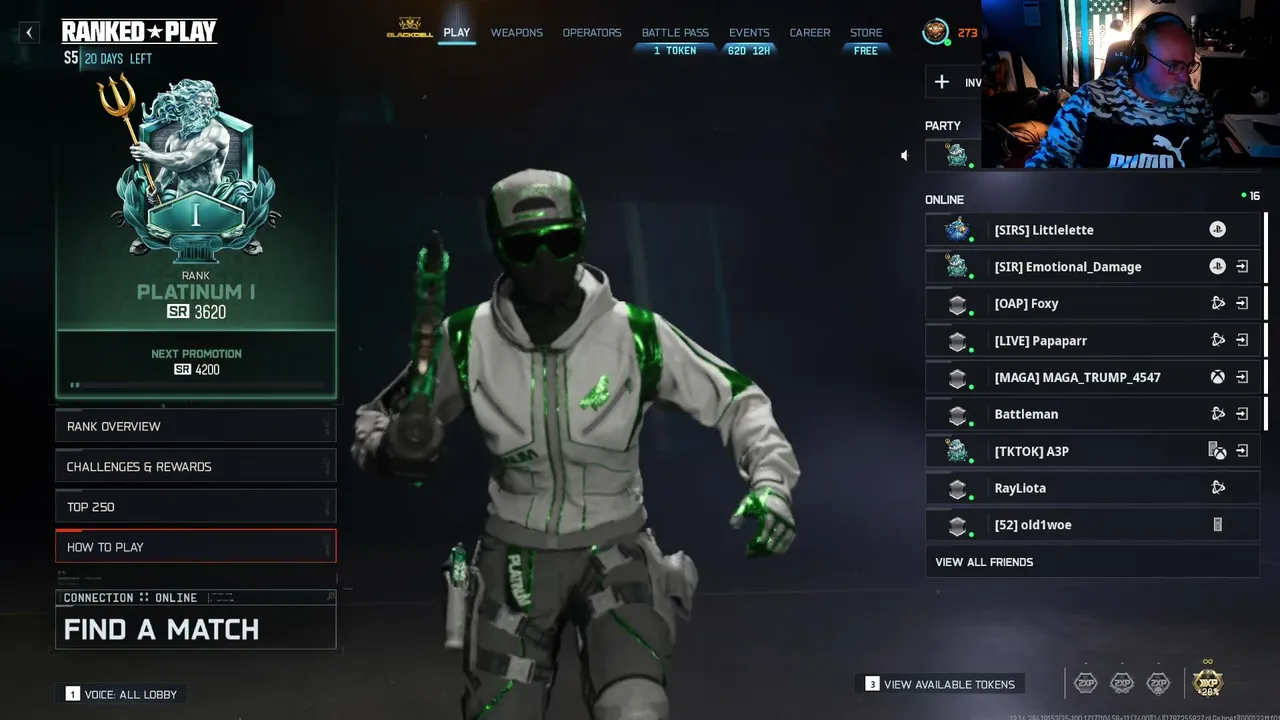 Ranked Play
