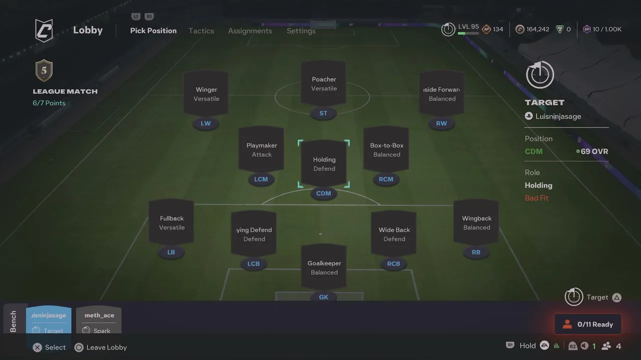 Fifa Pro club matches