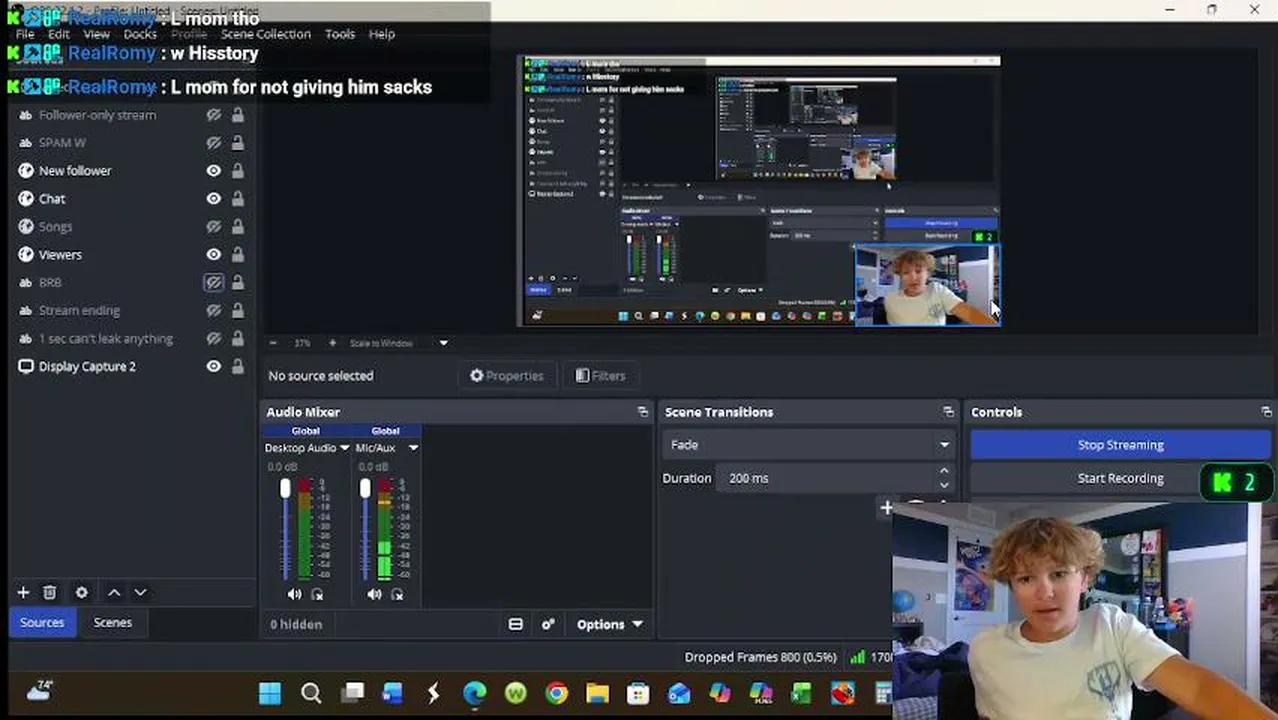 Reacting to His Story