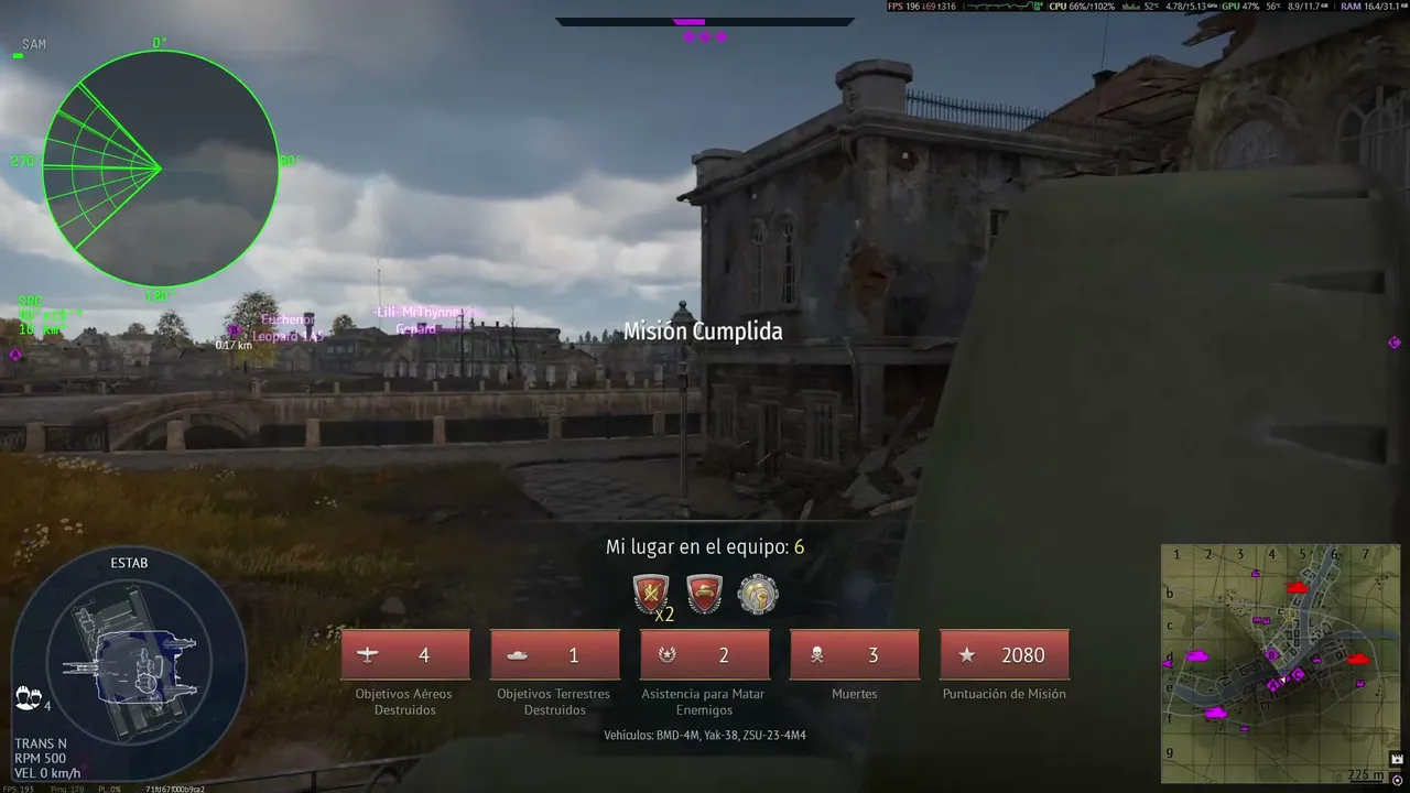 Un rato en Top Tier!