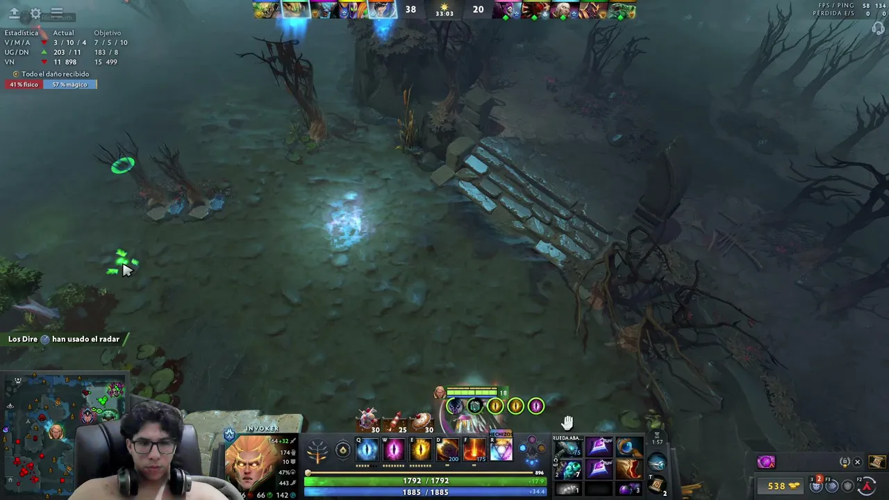 intentando llegar a inmortal en dota 2