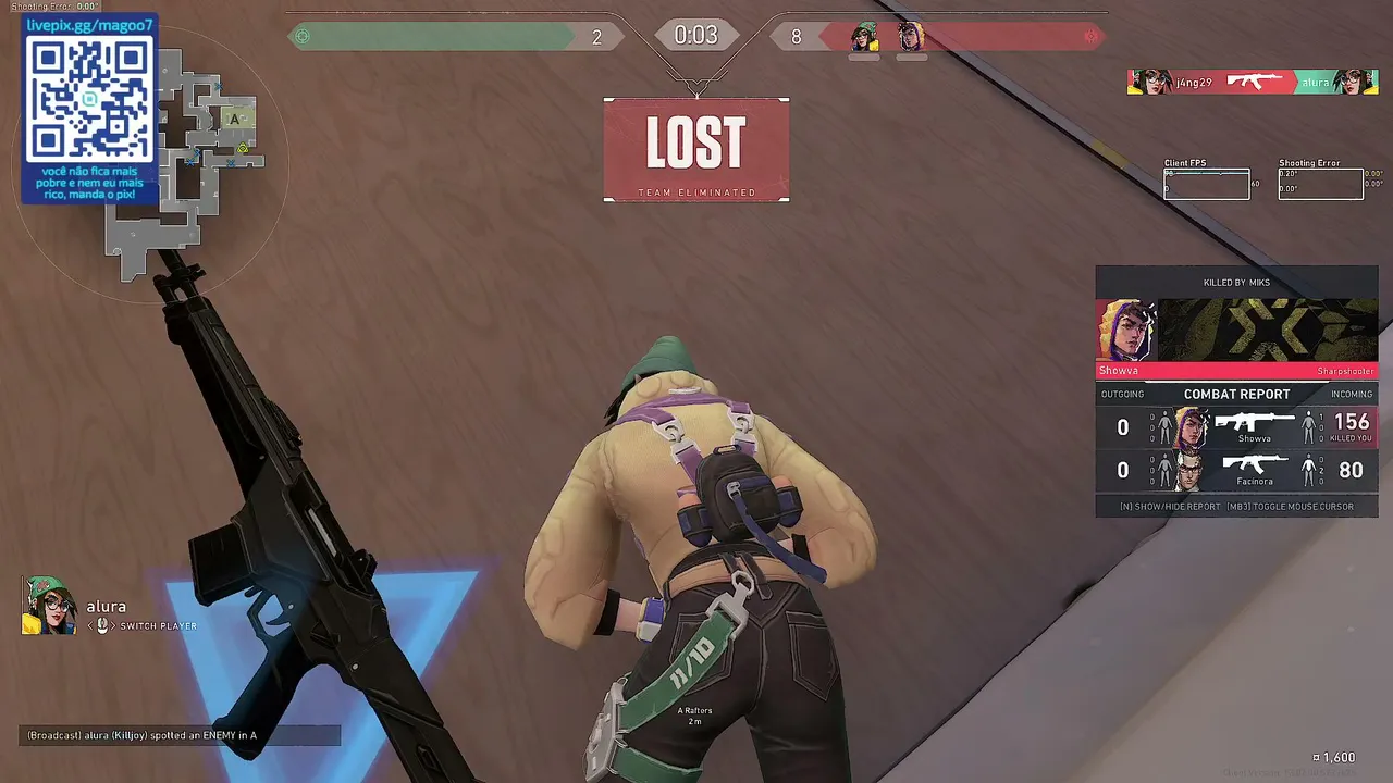 Jogando Valorant - ranked em busca do platina - AO VIVO