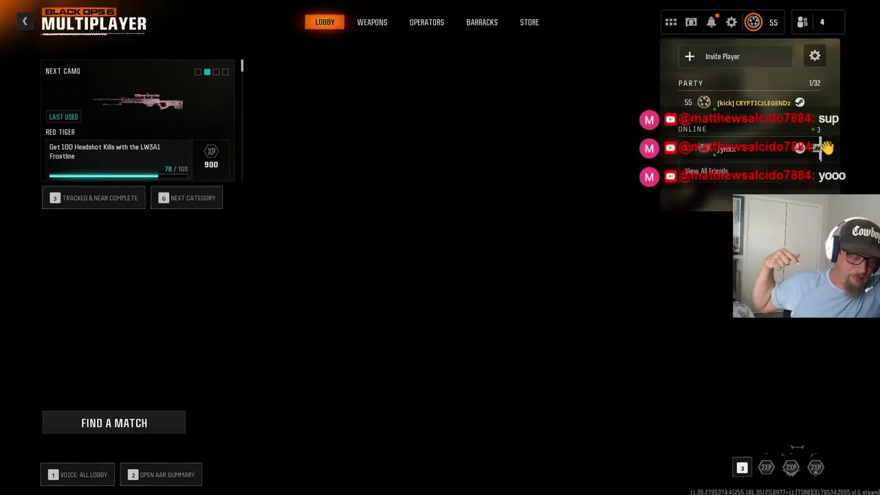 clack ops with the crazies