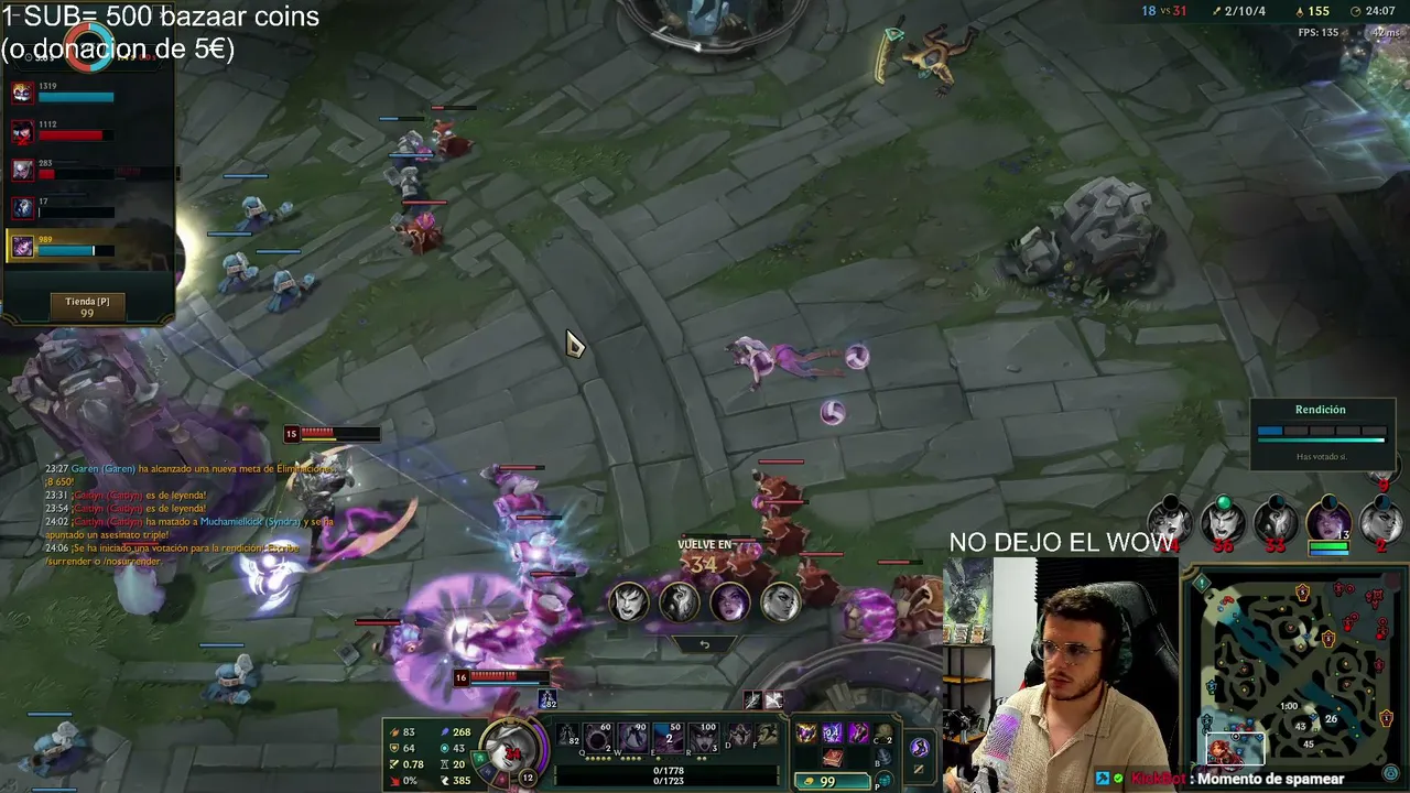 DE UNRANKED A DIAMANTE CON LOCKE (1º VEZ JUGÁNDOLO)💥1SUB=500 BAZAAR POINTS EN WOW COA | MUCHAMIEL