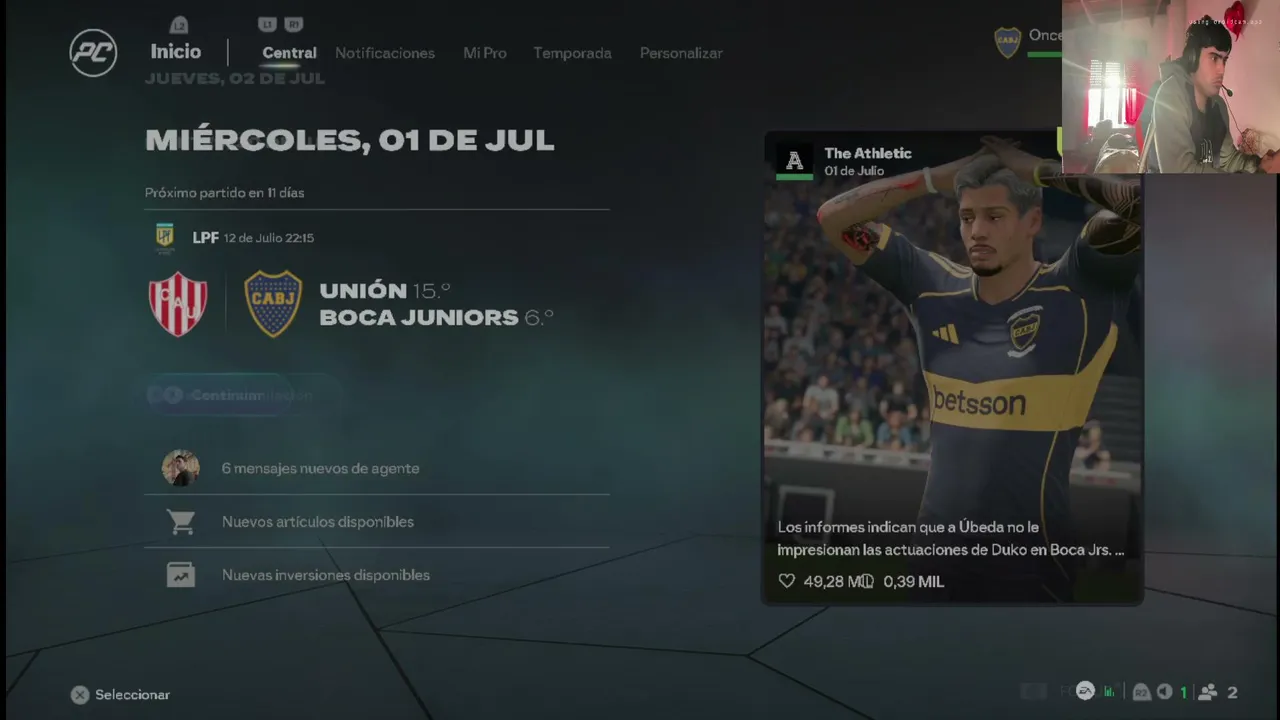 SOMOS EL MEJOR JUGADOR DE AMERICA?-MODO CARRERA-FC26