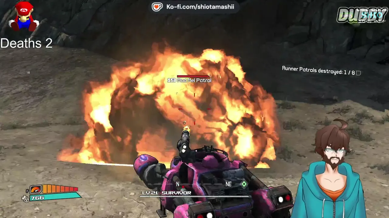 challenge borderlands without dying as mordi again i died