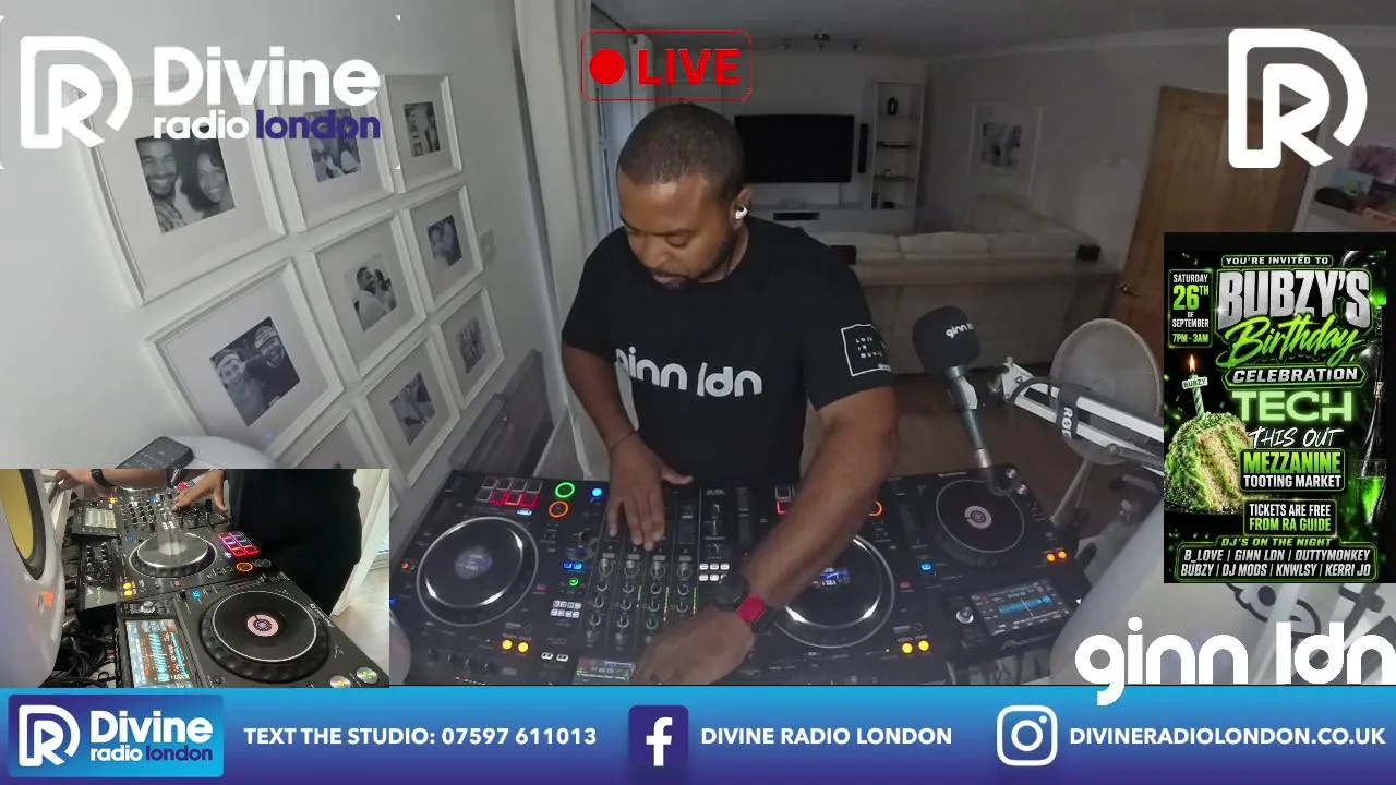 Ginn LDN Live On KICK