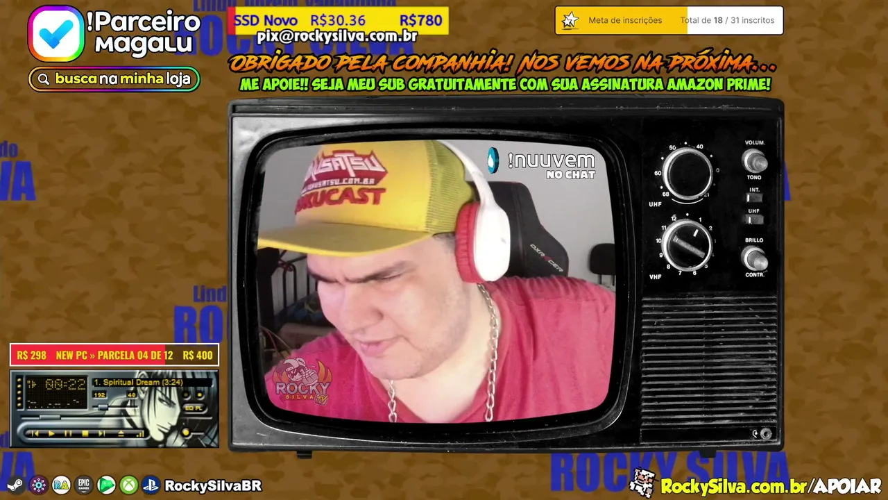 #ROCKYinLive (ง︡'-'︠)ง Kabuki Klash (NeoGeo CD) Platina RA [PARTE 4] ✪ !pix !nuuvem !livepix !sons