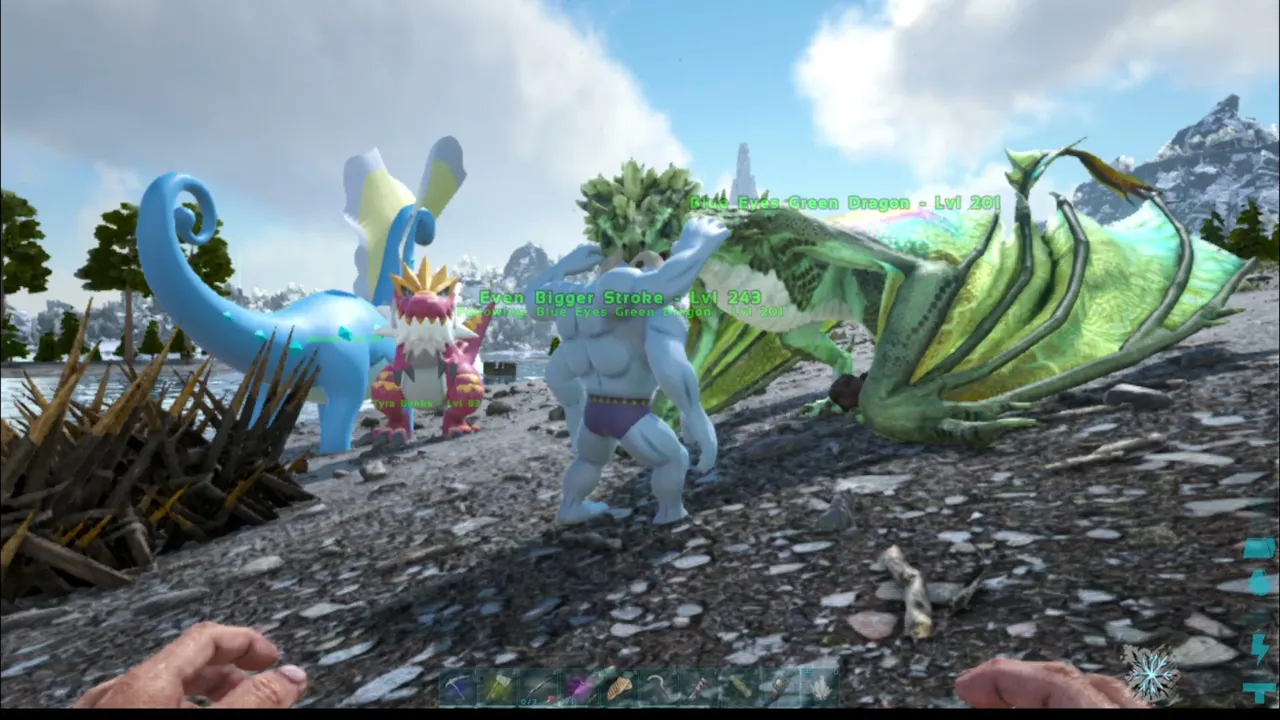 Ark-mon Survival on Crystal Isles | Episode 28| Frame Plays Live