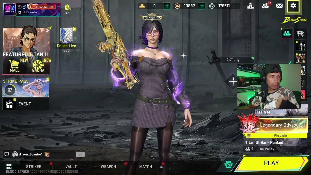 Jugando Blood Strike