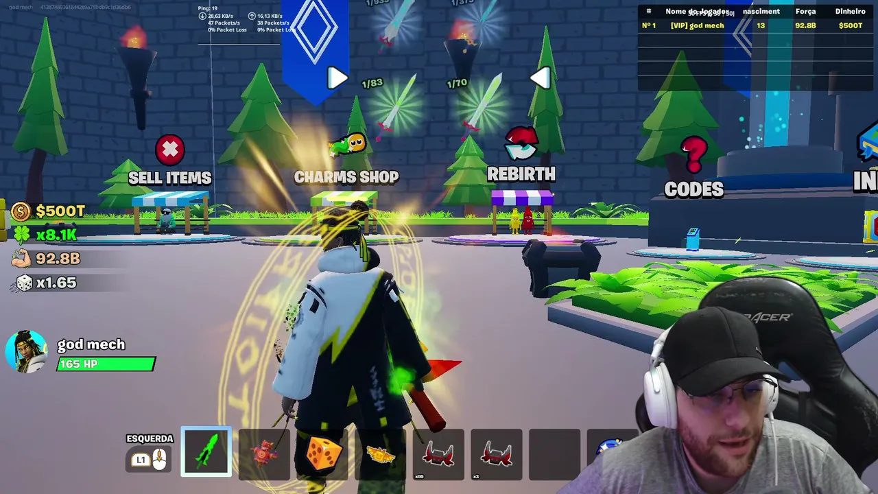 FARMANDO BOX NO FORTNITE | !pix !mapa