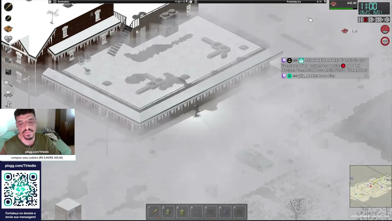🔴 [PT-BR][Project Zomboid]  Nova build dia 6